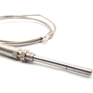 สายเทอร์โมคัปเปิ้ล thermocouple เป็นหัววัดอุณหภูมิ type.K เกลียว M6 วัดอุณหภูมิ ส่ยยาว2เมตร