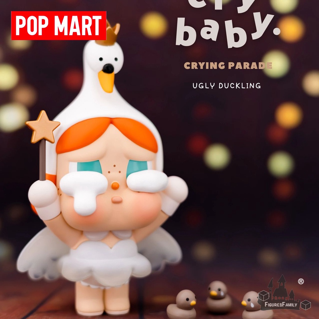 [ของแท้] กล่องสุ่ม ตุ๊กตาฟิกเกอร์ POPMART CRYBABY Crying Parade Series ของขวัญ สําหรับตกแต่ง