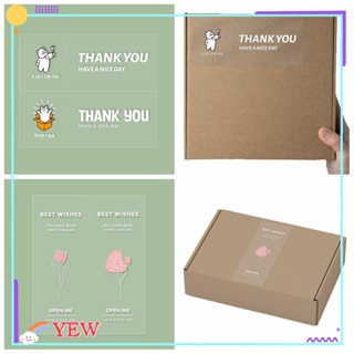 YEW สติกเกอร์ ลาย Thank You ขนาดเล็ก สร้างสรรค์ สําหรับติดตกแต่งห่อของขวัญ 20 ชิ้น