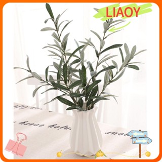 Liaoy กิ่งไม้มะกอกประดิษฐ์ 70 ซม. สําหรับตกแต่งบ้าน DIY