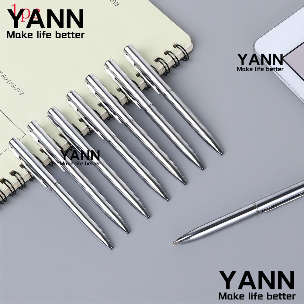 Yann ปากกาลูกลื่น โลหะ ขนาดเล็ก 1 ชิ้น สําหรับสํานักงาน โรงเรียน