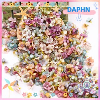 Daphs ดอกเดซี่ประดิษฐ์ ผ้าไหมไมโครไฟเบอร์ 2 ซม. หลากสี สําหรับตกแต่งงานแต่งงาน 100 ชิ้น 100 ชิ้น