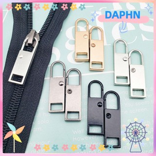 DAPHS ชุดซิปโลหะ ถอดออกได้ สําหรับซ่อมแซมกระเป๋าเดินทาง จํานวน 5 ชิ้น