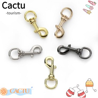 Cactu ใหม่ ตะขอโลหะ หมุนได้ 60*20 มม. 5 สี อุปกรณ์เสริม สําหรับกระเป๋าเดินทาง 4 ชิ้น