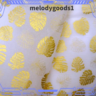 Melodygoods1 ถุงกระดาษทิชชู่ สีทอง สีขาว 50 ซม.*75 ซม. สําหรับห่อของขวัญ