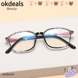 Okdeals แว่นตาอ่านหนังสือ ป้องกันแสงสีฟ้า สําหรับผู้หญิง