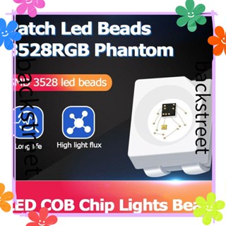 Backstreet 50 ชิ้น SMD 3528 led ลูกปัดหมอกใส phantom ไดโอดเปล่งแสงหลอดไฟที่อยู่ส่วนบุคคล