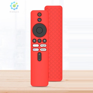 เคสซิลิโคน กันลื่น พร้อมสายคล้อง กันกระแทก สําหรับรีโมตคอนโทรล Xiaomi 4K TV MiBoX 2nd Gen [Hidduck.th]