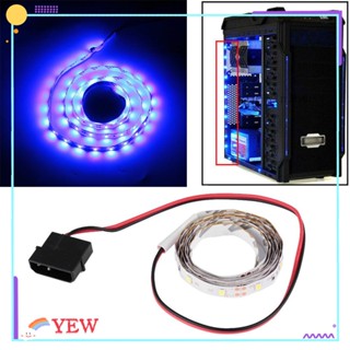 Yew แถบไฟ LED 18 ดวง DC 12V สีขาว แดง เหลือง ฟ้า เขียว 30 ซม.