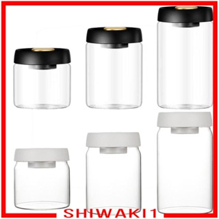 [Shiwaki1] กระป๋องสูญญากาศ สําหรับเก็บอาหาร กาแฟ พาสต้า คุกกี้