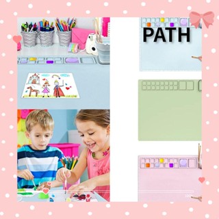 Path ถาดสีน้ํา ซิลิโคน สําหรับวาดภาพระบายสี DIY