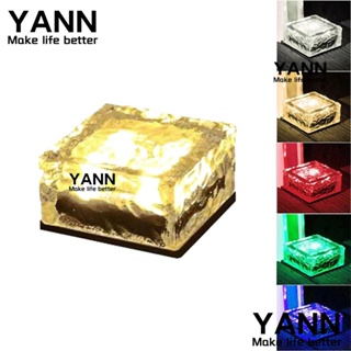 Yann1 โคมไฟ LED พลังงานแสงอาทิตย์ กันน้ํา 6 สี สําหรับตกแต่งสวน สนามหญ้า