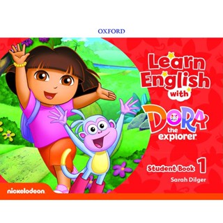 (Arnplern) : หนังสือ Learn English with Dora the Explorer 1 : Students Book (P)