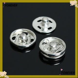 Forever กระดุมสตั๊ด สเตนเลส Diy 50 คู่/ชุด