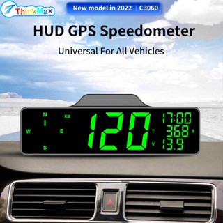 เครื่องวัดความเร็ว เข็มทิศ Gps Head Up Display อเนกประสงค์ สําหรับรถยนต์ C3060