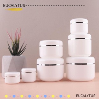 Eutus กระปุกใส่เครื่องสําอาง ขนาด 20 มล. ~ 250 มล. พร้อมฝาปิด กันรั่วซึม สําหรับเดินทาง