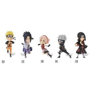 [ของแท้] Bandai พร้อมส่ง แว่นตา WCF Naruto Shippuden vol.1 Naruto Sasuke Sakura Kakashi Itachi BS2Y