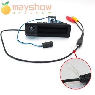 Mayshow กล้องมองหลังรถยนต์ ความละเอียดสูง มุมกว้าง 12v สีดํา สําหรับ BMW 3 5 Series