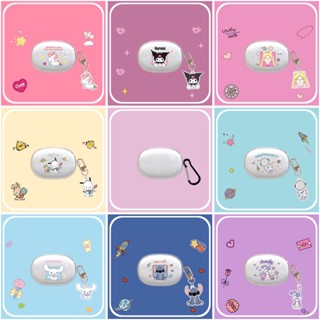 เคสหูฟังบลูทูธไร้สาย TPU แบบใส พร้อมจี้ห้อย สําหรับ Baseus WM03