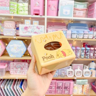 กล่องทิชชู่เหลี่ยมเตี้ย 189 Pooh (คละลาย) //GL-2157_6140 -ช56