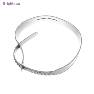 Brightstar ใหม่ ที่คาดผมซิลิโคน ทรงโค้ง พร้อมตะขอ ปรับได้ สําหรับโกนผม