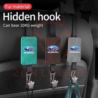 พร้อมส่ง ซูบารุ	Legacy Impreza Forester Xv Trezia BRZ Wrx Levorg Outback Suede Seat Back Hook Seat Back Storage Hook Rear Seat Metal Hook