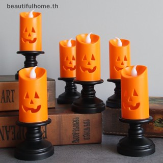 ｛Halloween Decor｝โคมไฟ LED รูปฟักทอง หลากสีสัน สําหรับตกแต่งปาร์ตี้ฮาโลวีน