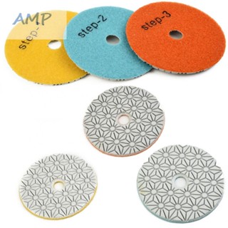 ⚡NEW 8⚡Polishing Pads Resin Powder 4 Inch 100mm Abrasive Tools Diamond Dry/wet