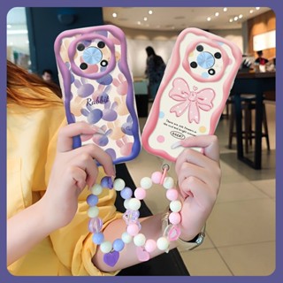 originality Love bracelet Phone Case For Huawei Enjoy50 Pro/Nova Y90 4G interest Pendants Liquid silicone dustproof Pendants