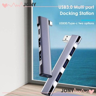 Jy1 ฮับ USB-C สําหรับแล็ปท็อป PC 4 IN 1