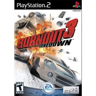 แผ่น Ps2 Burnout 3 : take Down พร้อมส่ง