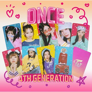 (เมทัลลิก 2 ด้าน) TWICE - Once Unofficial โฟโต้การ์ด