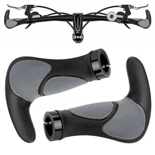 2pcs Soft Bike Handlebar Handle Non-slip Hand Grips Mountain Bicycle Scooter