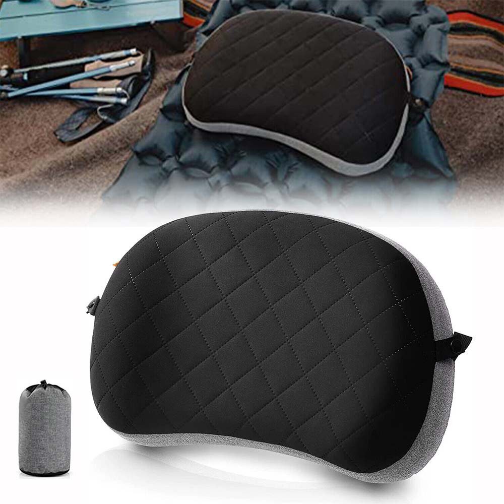 Automatic Inflatable Pillow Outdoor Portable Camping Tent Air Cushion Pillow