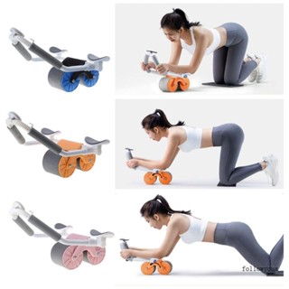 Fol อุปกรณ์ออกกําลังกายกล้ามเนื้อหน้าท้อง AB-Rollers AB-Roller