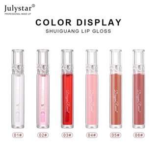 JULYSTAR DRAGON RANEE Lip Glaze Water Lip Glaze Velvet Natural Whitening แต่งหน้าไม่จางหายไม่ติดถ้วยลิปสติกลิปกลอส