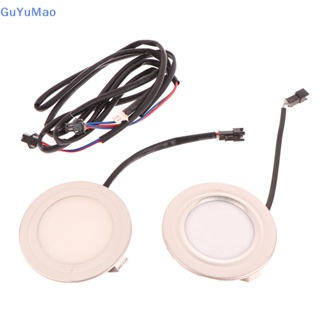 [cxGUYU] หลอดไฟ LED 70 มม. 12V DC 1.5W ประหยัดพลังงาน สําหรับตู้เสื้อผ้า ห้องครัว 2 ชิ้น