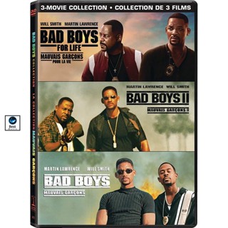 แผ่น 4K หนังใหม่ BAD BOYS แบดบอยส์ คู่หูขวางนรก ภาค 1-3 4K Master เสียงไทย (เสียง ไทย/อังกฤษ ซับ ไทย/อังกฤษ) 4K หนัง