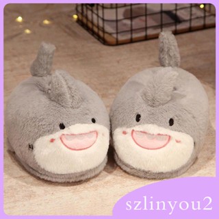 [szlinyou2] รองเท้าแตะลําลอง กันลื่น ให้ความอบอุ่น สําหรับสตรี ใส่ในบ้าน