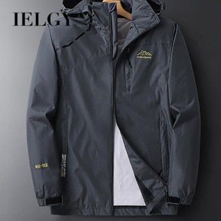 IELGY เสื้อแจ็กเก็ต เสื้อกันลม แบบบาง เหมาะกับฤดูร้อน สําหรับผู้ชาย