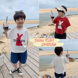 【Boy T Shirt】เสื้อยืดคอกลม แขนสั้น ผ้าฝ้าย 100% พิมพ์ลาย Budak Lelaki Baju แฟชั่นฤดูร้อน สไตล์เกาหลี สําหรับเด็กผู้ชาย (1-14 ปี)