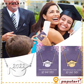 POPULAR Bachelor Cap สร้อยคอโช้คเกอร์ 2022 สําหรับเครื่องประดับ