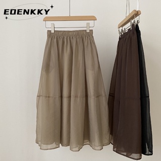 EOENKKY  กระโปรง กระโปรงยีนส์ กระโปรงกางเกง 2023 NEW Style Chic ทันสมัย สวย High quality A93M0JV 36Z230909