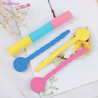 Brightsun 3 ชิ้น โฟมฟองน้ํานุ่ม DIY จัดแต่งทรงผม ม้วนผม แท่งดัดผม ยืดหยุ่น ใหม่