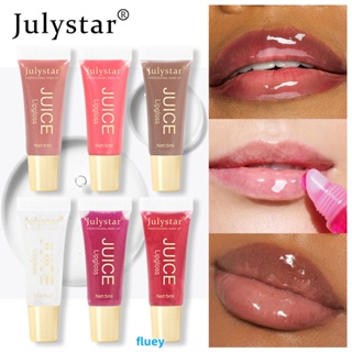 Julystar ลิปสติก ลิปกลอส เพิ่มความชุ่มชื้น ติดทนนาน กลิ่นผลไม้