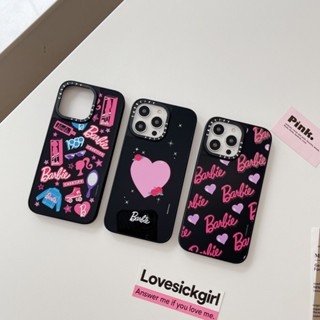 เคสป้องกันโทรศัพท์มือถือ ลายบาร์บี้ สไตล์เกาหลี ญี่ปุ่น กันกระแทก สําหรับ Apple Iphone 14Pro 13 12 11 13Promax