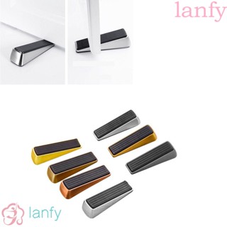 Lanfy ยางกันชนประตู โลหะผสมสังกะสี กันลม เพื่อความปลอดภัย สําหรับประตูบ้าน