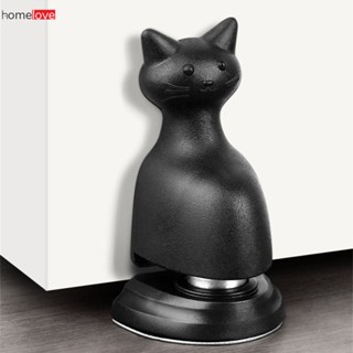 ประตูหยุด Creative Cat Shape Magnetic Door Stopper Non-punch Door Holder Wind-proof Anticollision Door Suction Door Rear Fixer homelove