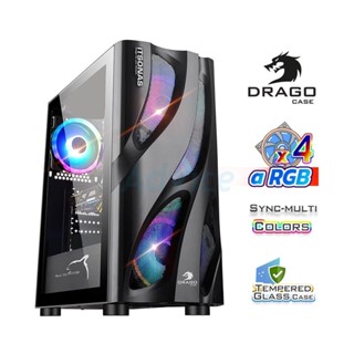 ATX CASE (NP) ITSONAS DRAGO DUAL ARGB (BLACK)