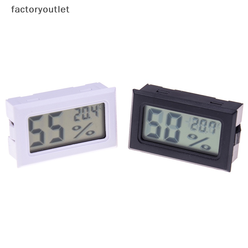 Flth เครื่องวัดอุณหภูมิความชื้นดิจิทัล lcd ขนาดเล็ก
